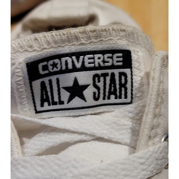 Converse Chuck Taylor Women Sz 8 All Star Shoreline Slip-On White Sneaker Shoes - Picture 5 of 7